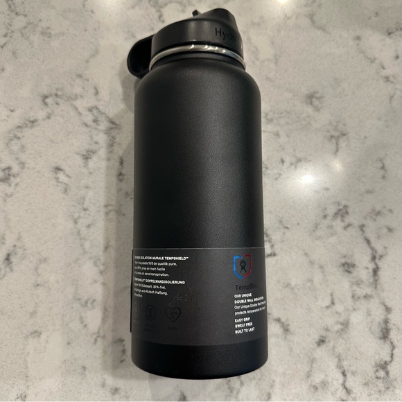 NWT Hydro Flask 32 oz Black Wide Mouth - Picture 3 of 4